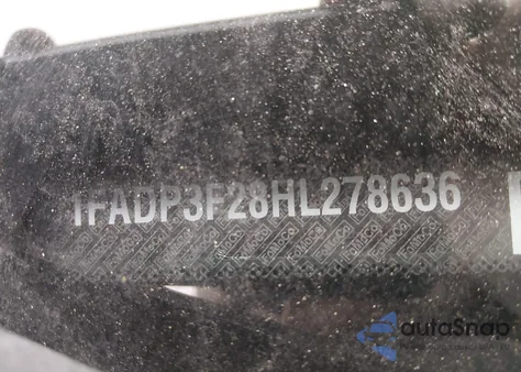 2017 Ford Focus Se z USA, uszkodzony, nr VIN 1FADP3F28HL278636